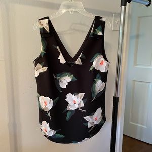 Floral XS banana republic top